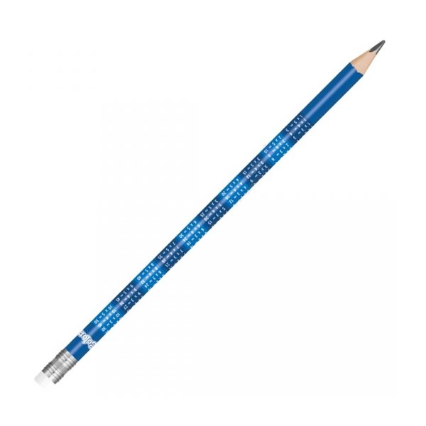 12 x Ołówek z tabliczką mnożenia B COLORINO Kids (66143ZESTAW)