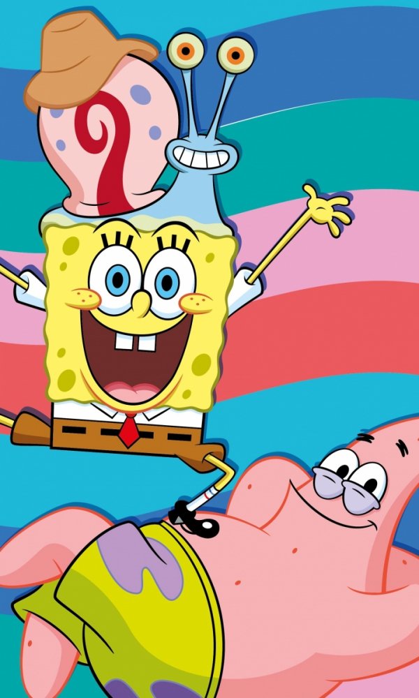 Ręcznik dziecięcy Spongebob Kanciastoporty 30 x 50 cm  (SBOB235011)