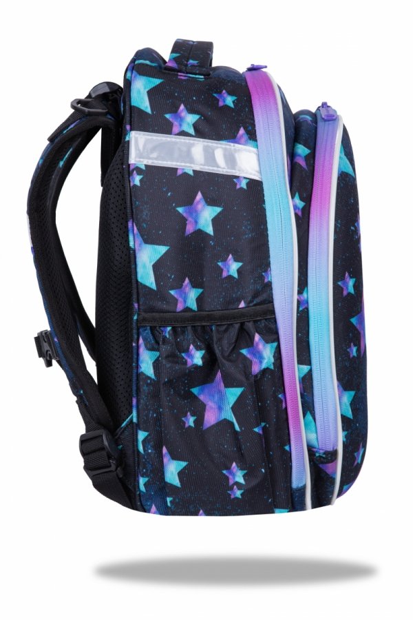 ZESTAW 5 el. Tornister Plecak CoolPack TURTLE  25 L gwiazdy, STAR NIGHT (F015830SET5CZ)