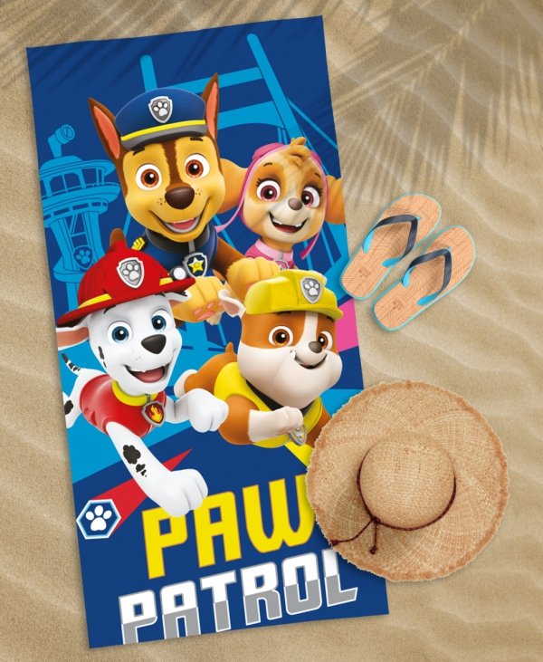 Ręcznik plażowy kąpielowy 70x140 PSI PATROL (PAW PATROL 26)