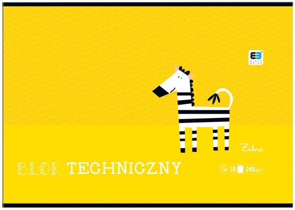 Blok techniczny A4 BB Kids 10 kartek (36906)