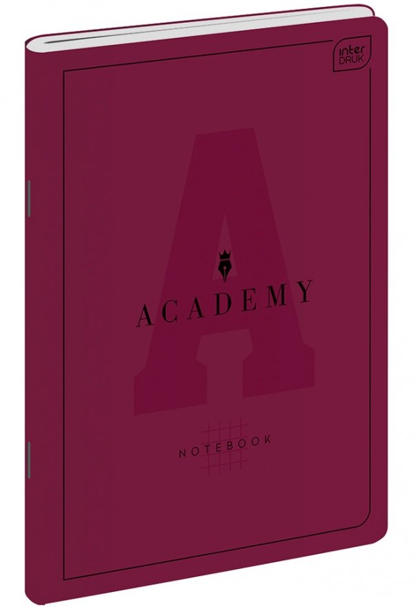 Zeszyt A5 60 kartek w kratkę ACADEMY mix (99185)