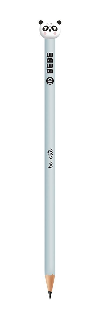 Długopis FRIENDS GIRLS wymazywalny żelowy 0,5 mm + ołówek PANDA, KOTEK, MIŚ (13348) (12914SET2CZ)