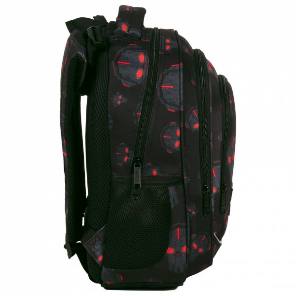 Plecak wczesnoszkolny BackUP 24 L ROBOTY RED (PLB6R45)
