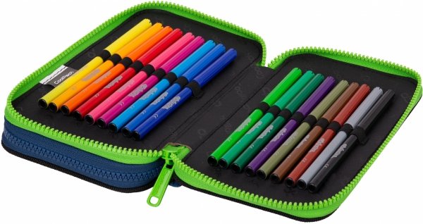ZESTAW 3 el. Tornister Plecak CoolPack TURTLE  25 L potworki, MONSTER TEAM (F015824SET3CZ)