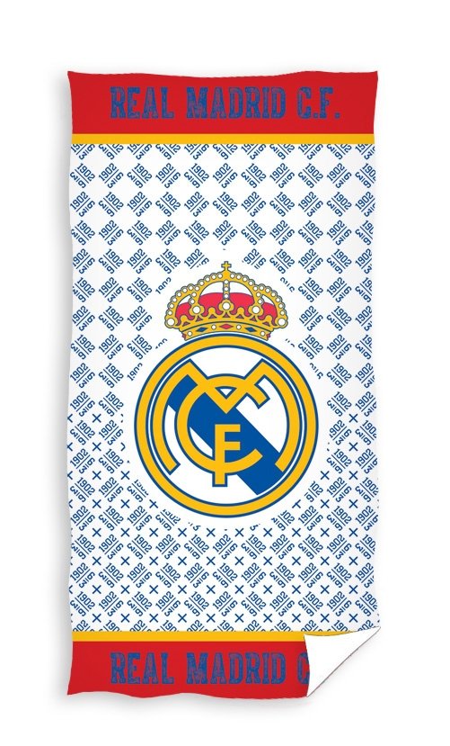 Ręcznik plażowy kąpielowy REAL MADRYT 70 x 140 cm (RM171157)