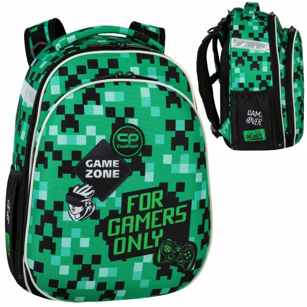 Tornister Plecak CoolPack TURTLE  25 L gra, GAME ZONE (F015826)