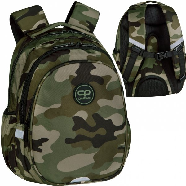 Plecak wczesnoszkolny CoolPack JERRY 21 L moro, SOLDIER (E29572)