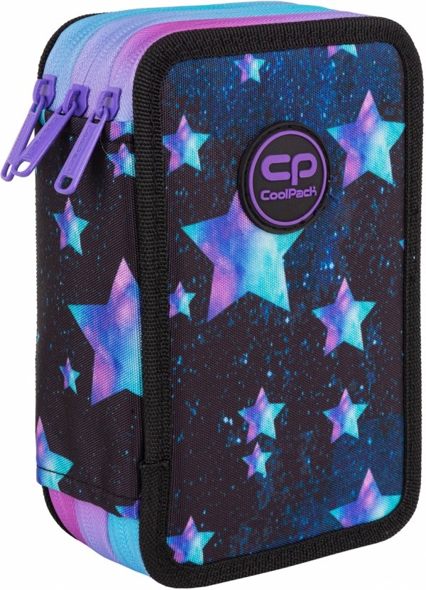 ZESTAW 5 el. Tornister Plecak CoolPack TURTLE  25 L gwiazdy, STAR NIGHT (F015830SET5CZ)