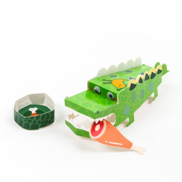 Figurki 3D z naklejkami ZOO Kidea (F3DNZOKA)