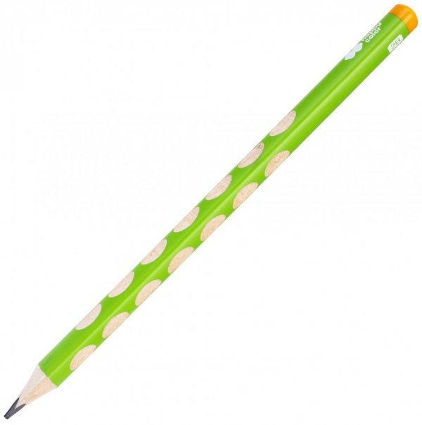 Ołówek do nauki pisania JUMBO 2B ZIELONY HAPPY COLOR (12631)