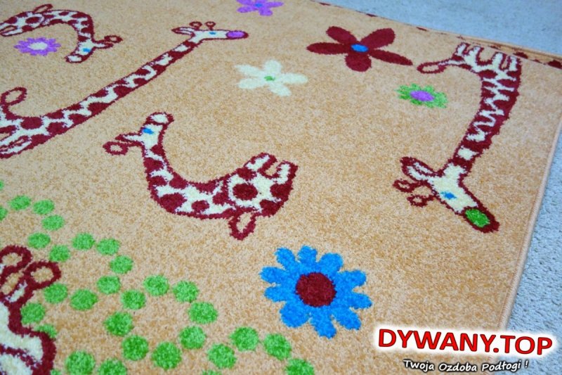 FUNKY GIRAFFE morela /apricot 133x180