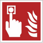 Znak alarm pożarowy F05 (PZ) 150x150
