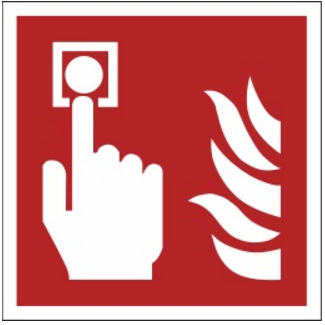 Znak alarm pożarowy F05 (PF)