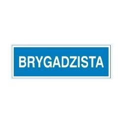 Znak BRYGADZISTA 801-63 F.Z.