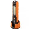 LAMPA WARSZTATOWA AKUMULATOROWA 500 LM COB + LATARKA + BAZA