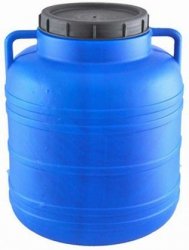 BECZKA PLASTIKOWA 40L OKRĄGŁA