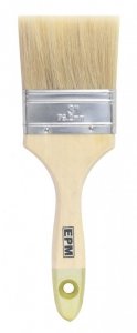 PĘDZEL ANGIELSKI PŁASKI GOLD 76MM  3''