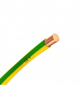 PRZEWÓD INSTALACYJNY 07V-U DY 1,5 ŻÓŁTO-ZIELONY