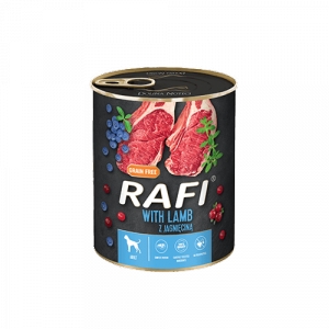 Rafi z jagnięciną, borówką i żurawiną 400 g