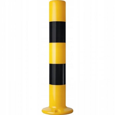 SŁUPEK OSTRZEGAWCZY ROAD-POST-WC ŻÓŁTO-CZARNY
