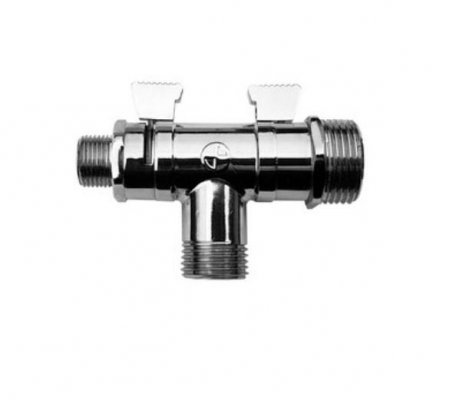 ZAWÓR AQUACER KOMBI PLASTIK 1/2&#039;&#039;*3/8&#039;&#039;*3/4&#039;