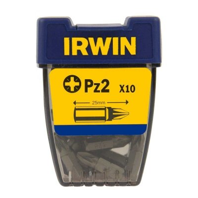 GROT, BIT, KOŃCÓWKA TYPU POZIDRIV 1/4&#039; 25MM 10 SZT. PZ2