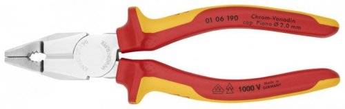 SZCZYPCE UNIWERSALNE VDE 1000V 190MM