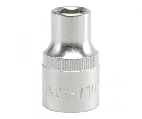 NASADKA KRÓTKA 6-KĄTNA CHROMOWANA 1/2&#039;&#039; 10MM