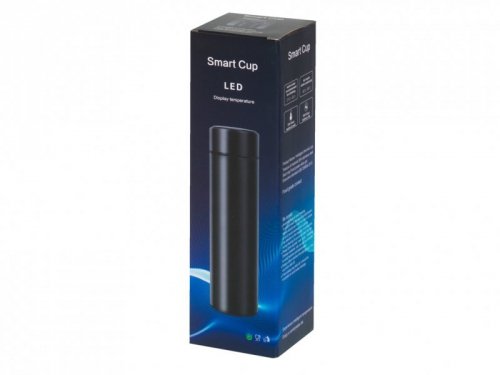 Kubek bidon termiczny termos smart LED 500ml złoty