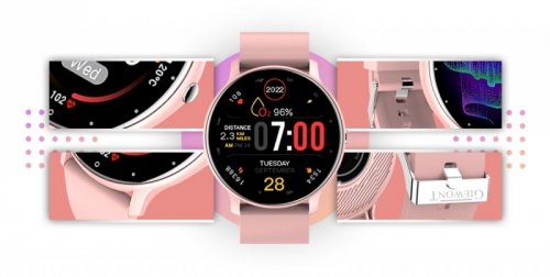 Smartwatch Giewont Sport Around GW120-1 - Powder Pink