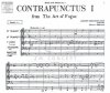 Bach Johann Sebastian: Contrapunctus I -  from The Art of Fugue - (Music For Brass No.5)  (na kwintet blaszany) - partytura i głosy