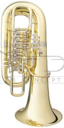 B&S tuba F Perantucci 5100WG-1-0GB PT-16, złoty mosiądz, z futerałem