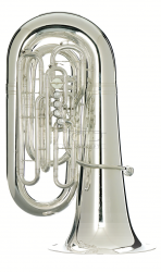 MELTON MEINL WESTON tuba C 5450-S Thor, 5/4, 4 wentyle tłokowe (ze stali szlachetnej), posrebrzana, z futerałem typu gigbag