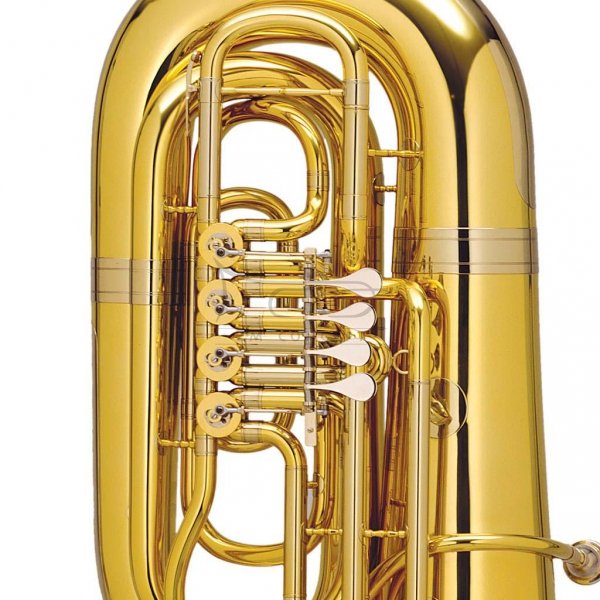 MELTON MEINL WESTON tuba B &quot;Fafner&quot; model 195-L TAVELLA, 5/4, 4-wentyle obrotowe, lakierowana, z futerałem typu gigbag