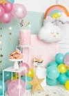 Balony Eco 30cm metalizowane, ciemna mięta (1 op. / 100 szt.)