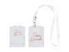 Identyfikator Team Bride, 8,7x12,5cm (1 karton / 50 op.) (1 op. / 4 szt.)