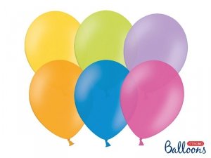 Balony Strong 27cm, Pastel Mix (1 op. / 10 szt.)