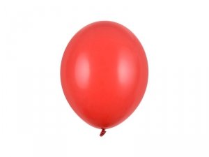 Balony Strong 27cm, Pastel Poppy Red (1 op. / 10 szt.)