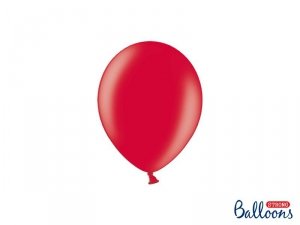 Balony Strong 12cm, Metallic Poppy Red (1 op. / 100 szt.)