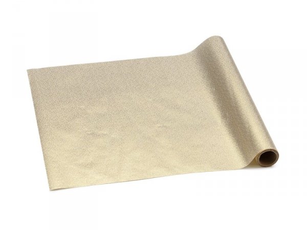 Bieżnik dekoracyjny, złoty, 0,36 x 3 m (1 karton / 24 szt.)