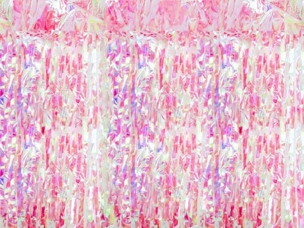 Kurtyna Party, opalizujący różowy, 100x200cm (1 karton / 100 szt.)