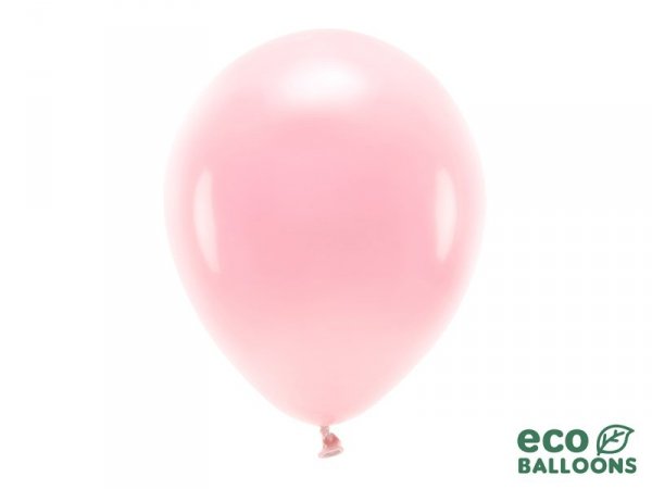 Balony Eco 30cm pastelowe, rumiany różowy (1 op. / 100 szt.)