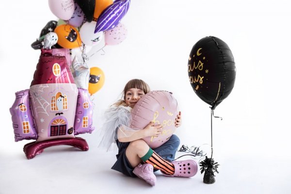 Balon foliowy Nawiedzony Dom, 89,5x116,5 cm, mix