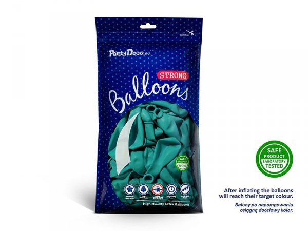 Balony Strong 30cm, Pastel Lagoon Blue (1 op. / 50 szt.)