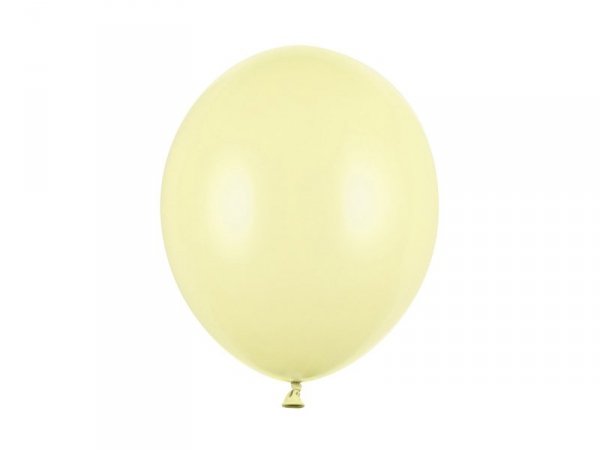 Balony Strong 30cm, Pastel Light Yellow (1 op. / 10 szt.)