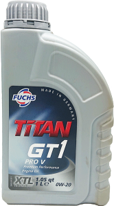 FUCHS TITAN GT1 Pro V 0W20 A1/B1 VOLVO 1L