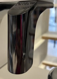 Nóżka meblowa NN85 100mm Czarny nikiel