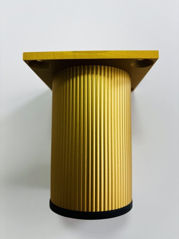 Nóżka meblowa R20 średnica 60mm wys. 100mm Złoty