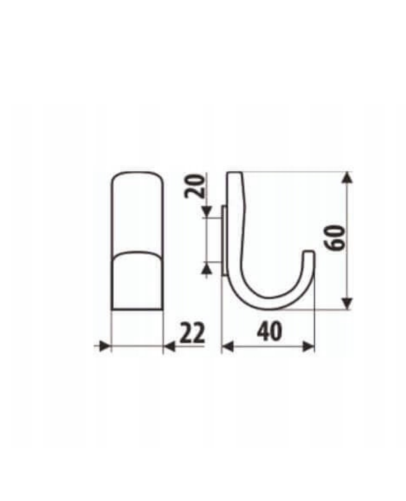 Wieszak Gamet WP33 Satyna